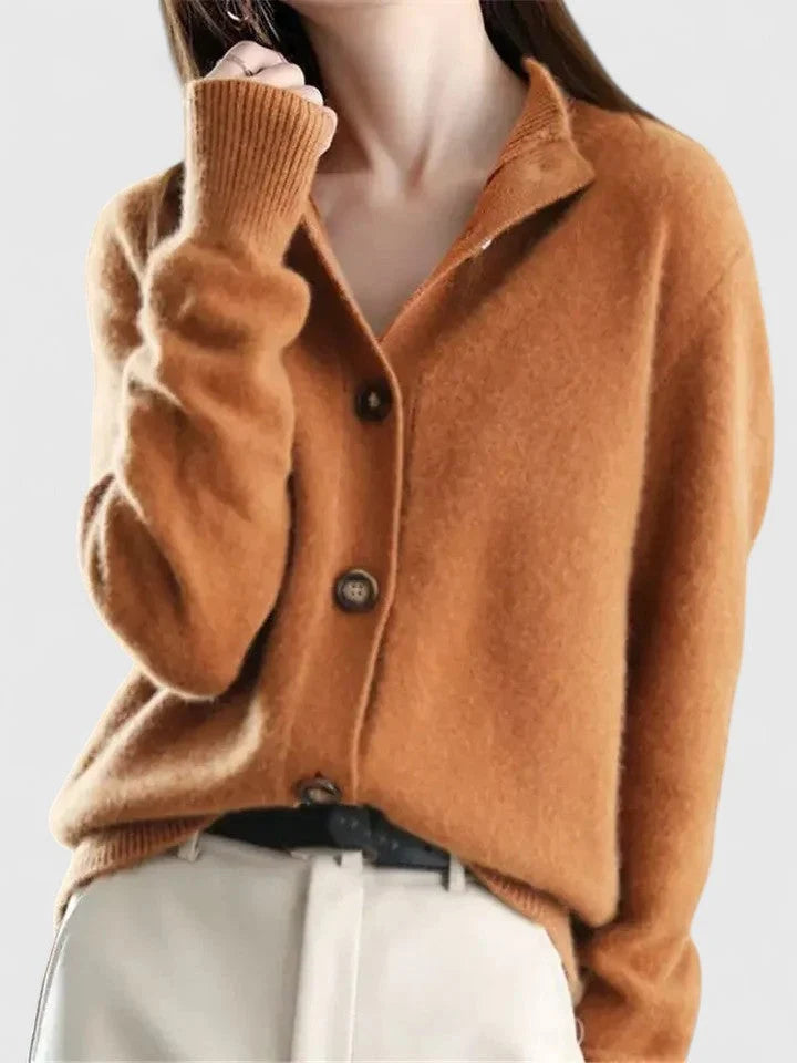 Women's Black Cardigan | Elegant Classic Silhouette, Comfortable Fit 4
