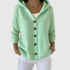 Women’s Cardigan | Hooded, Button-Down, Relaxed Fit 1