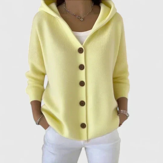 Women’s Cardigan | Hooded, Button-Down, Relaxed Fit 2