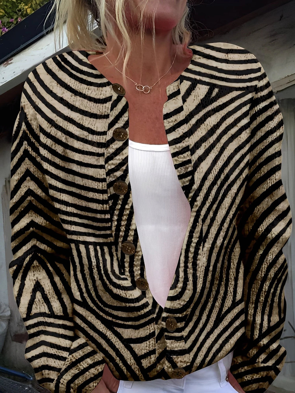 Women's Cardigan | Lightweight Soft Knit, Classic Button Design 2