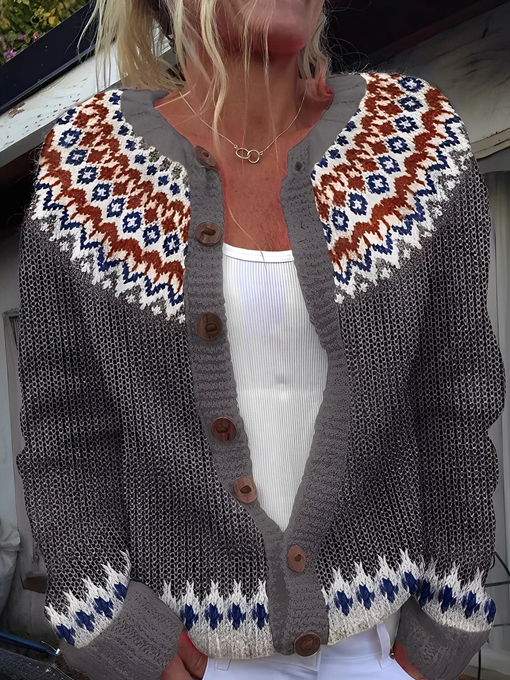 Women's Cardigan | Lightweight Soft Knit, Classic Button Design 5