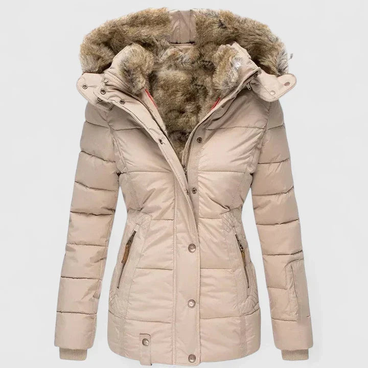 Women’s Coat | Adjustable Hood, Practical Pockets, Classic Silhouette 0