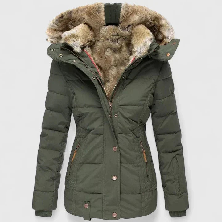 Women’s Coat | Adjustable Hood, Practical Pockets, Classic Silhouette 1