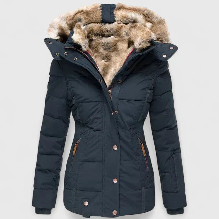 Women’s Coat | Adjustable Hood, Practical Pockets, Classic Silhouette 4