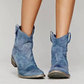 Women's Cowgirl Boots | Block Heel, Rounded Toe, Everyday Wear 0