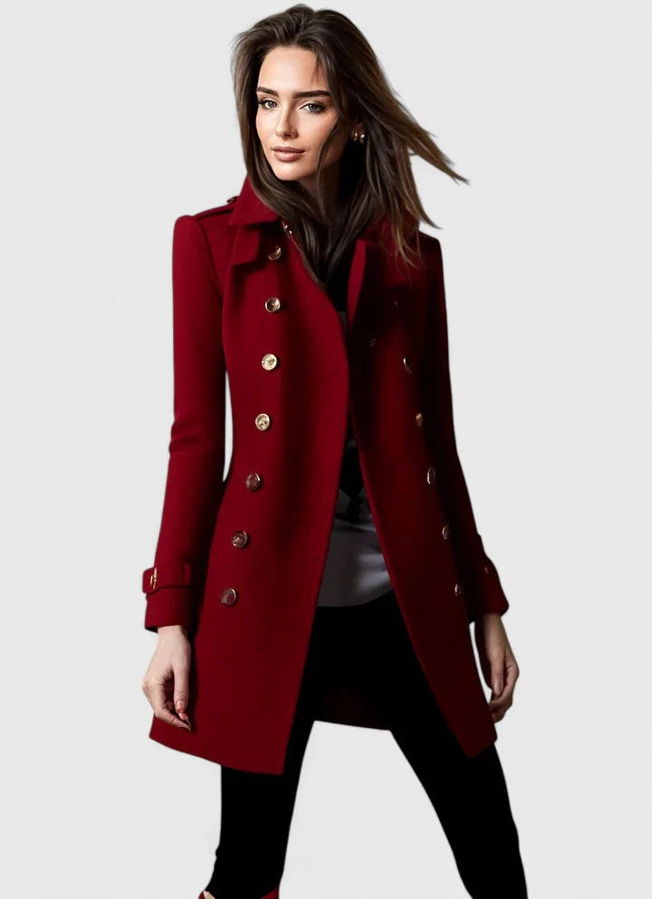Women's Elegant Coat | Tailored Fit, Classic and Modern Design 1