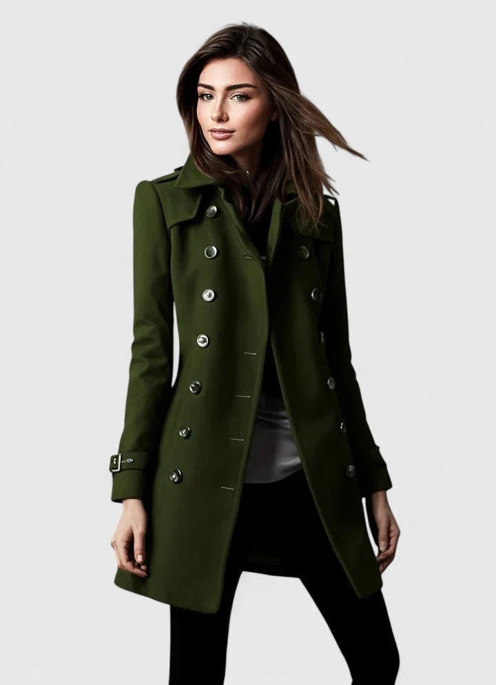 Women's Elegant Coat | Tailored Fit, Classic and Modern Design 3