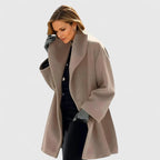 Women's Elegant Coat | Windproof, Relaxed Fit, Minimal Design 4