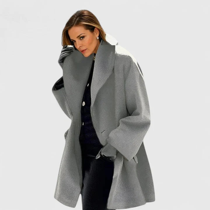 Women's Elegant Coat | Windproof, Relaxed Fit, Minimal Design 5