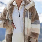 Women's Fitted Puffer Jacket | Protective Hood, Side Pockets, Warm Winter Coat 5