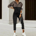 Women's Jogger Set | Half-Zip Top, Patterned Two-Piece Athleisure 0