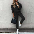 Women's Jogging Set | Breathable Two-Piece Tracksuit for Winter Wear 0