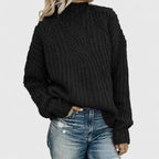 Women's Jumper | Cable Knit, Relaxed Fit, Versatile Style 0