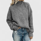 Women's Jumper | Cable Knit, Relaxed Fit, Versatile Style 1