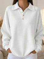 Women's Jumper | Classic Polo Collar, Stretch Fabric, Versatile Style 3