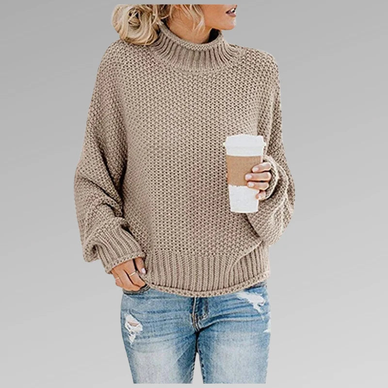 Women's Jumper | Elegant High Neck, Soft Fit, Lightweight Warmth 0