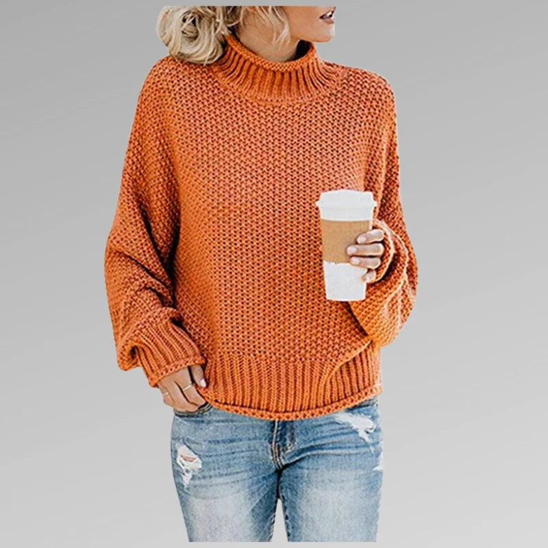Women's Jumper | Elegant High Neck, Soft Fit, Lightweight Warmth 1