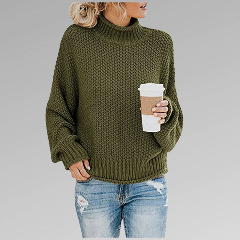 Women's Jumper | Elegant High Neck, Soft Fit, Lightweight Warmth 2