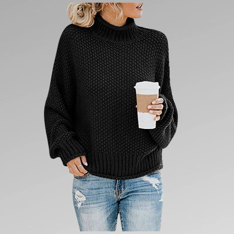 Women's Jumper | Elegant High Neck, Soft Fit, Lightweight Warmth 3