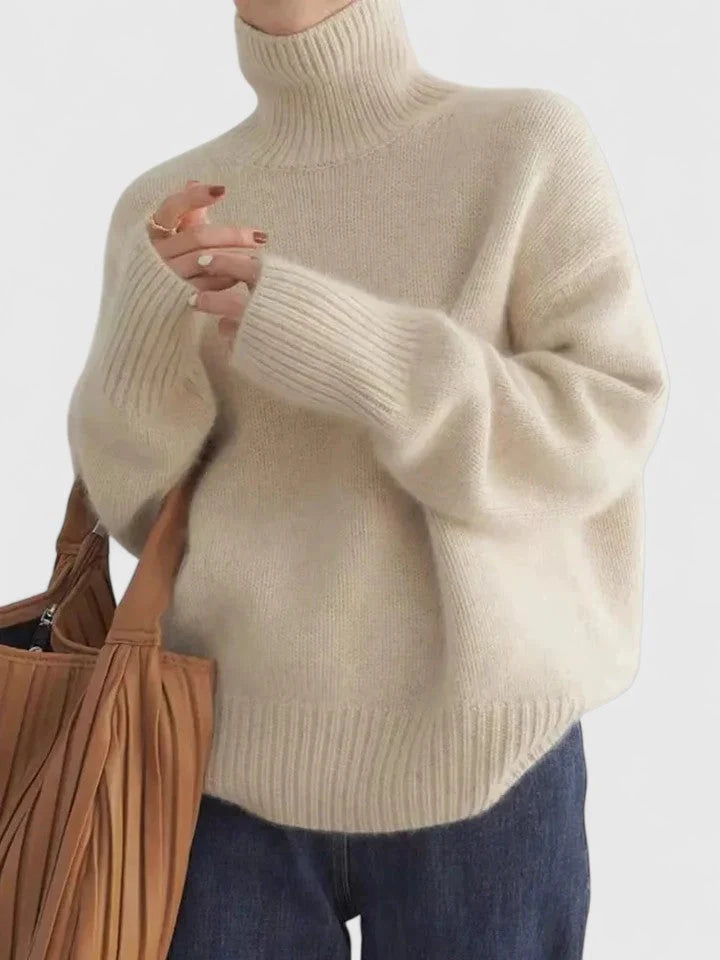 Women's Jumper | High Collar, Elegant Silhouette, Lightweight Insulation 0