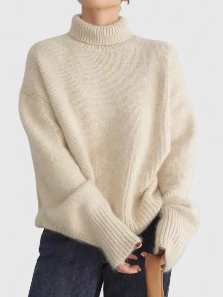 Women's Jumper | High Collar, Elegant Silhouette, Lightweight Insulation 2