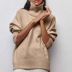 Women's Jumper | High Neck, Soft Knit, Cozy Fit 0