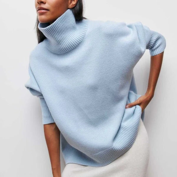 Women's Jumper | High Neck, Soft Knit, Cozy Fit 1