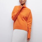 Women's Jumper | High Neck, Soft Knit, Cozy Fit 2