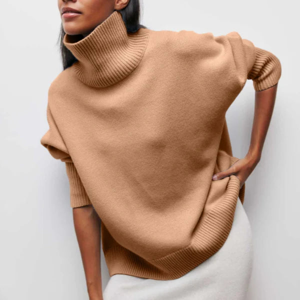 Women's Jumper | High Neck, Soft Knit, Cozy Fit 4