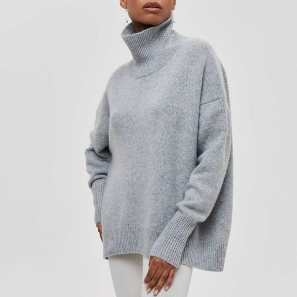 Women's Jumper | High Neck, Soft Knit, Cozy Fit 5
