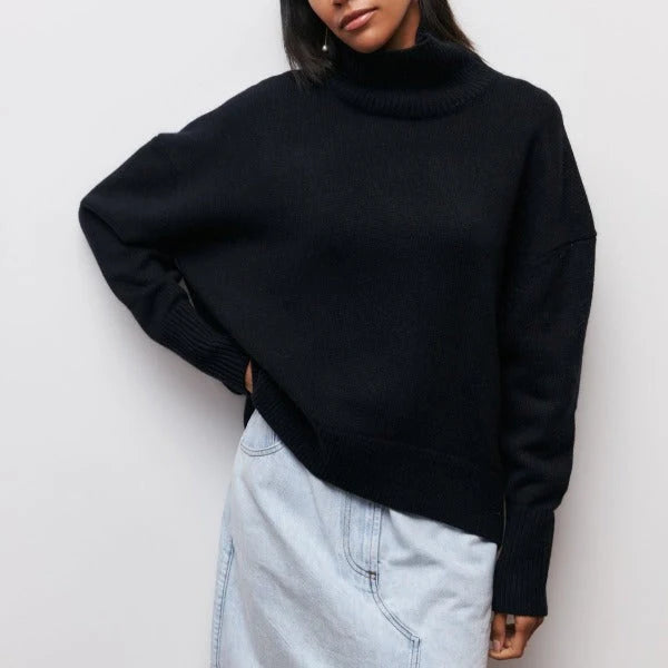Women's Jumper | High Neck, Soft Knit, Cozy Fit 6