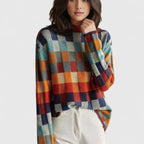 Women's Jumper | Lightweight Roll Neck, Elegant Loose Fit 0
