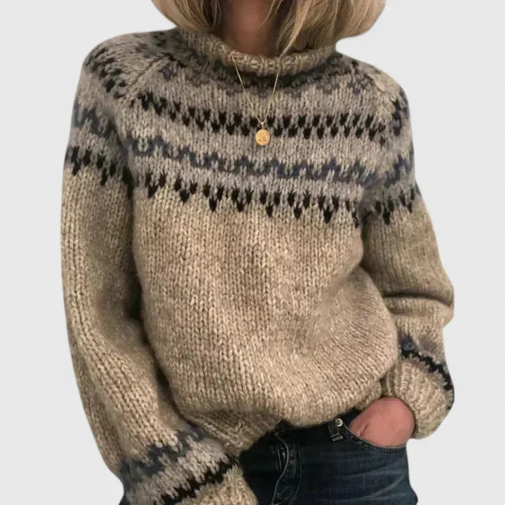Women's Jumper | Nordic-Inspired Knit, Soft Breathable Fabric, Flattering Fit 1