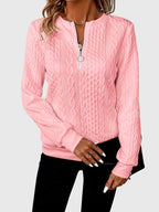 Women's Jumper with Zipper | Soft Knit, Comfortable Fit, Versatile Layering 10