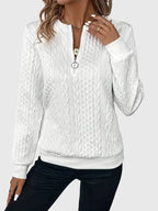 Women's Jumper with Zipper | Soft Knit, Comfortable Fit, Versatile Layering 6