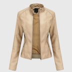 Women's Leather Jacket | Stylish Tailored Fit, Versatile Design 0
