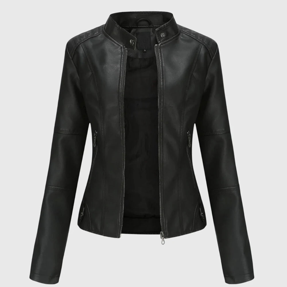 Women's Leather Jacket | Stylish Tailored Fit, Versatile Design 1
