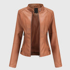 Women's Leather Jacket | Stylish Tailored Fit, Versatile Design 3