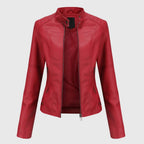 Women's Leather Jacket | Stylish Tailored Fit, Versatile Design 4