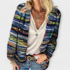 Women's Long Cardigan | Lightweight, Open Front, Vibrant Colors 0