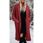 Women's Long Teddy Coat | Soft Texture, Knee-Length, Relaxed Fit 8