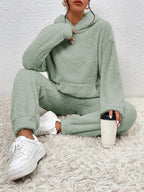 Women's Loungewear Set | Soft Fleece Hoodie and Joggers, Relaxed Fit 1