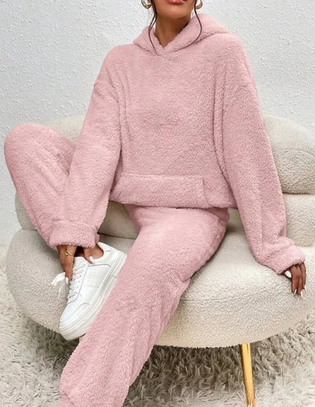 Women's Loungewear Set | Soft Fleece Hoodie and Joggers, Relaxed Fit 4