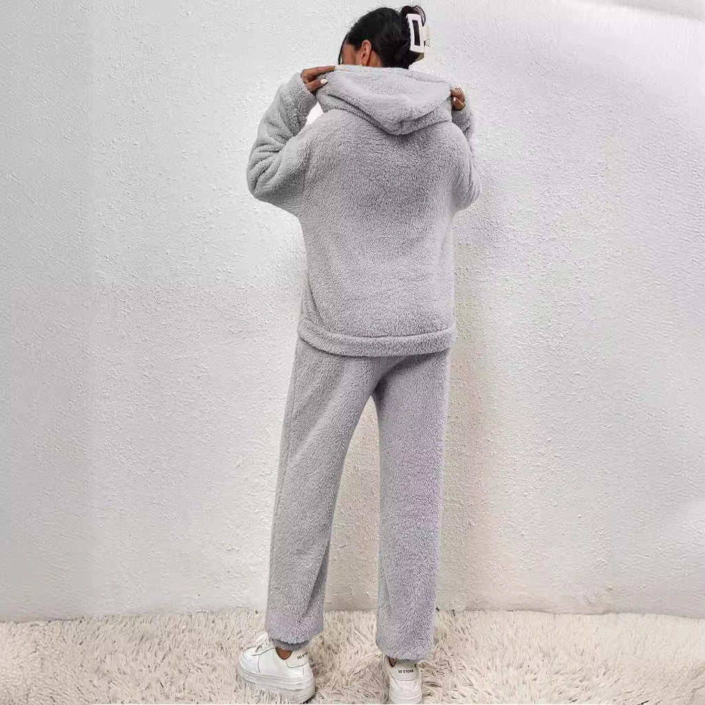 Women's Loungewear Set | Soft Fleece Hoodie and Joggers, Relaxed Fit 7