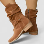 Women's Orthopaedic Boots | Supportive Design, Soft Suede, Slouchy Fit 5