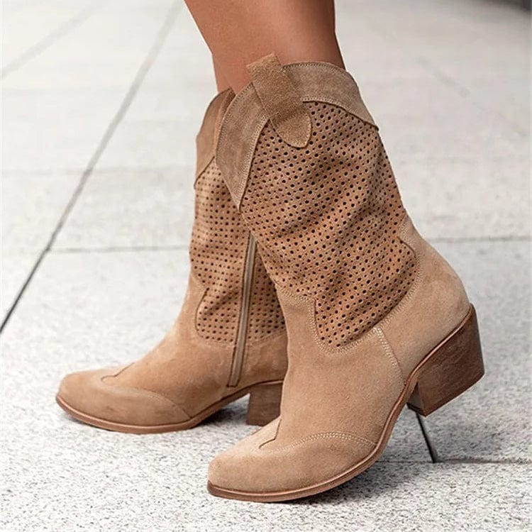 Women's Orthopaedic Boots | Western Style, Breathable, Cushioned Comfort 1
