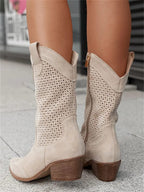 Women's Orthopaedic Boots | Western Style, Breathable, Cushioned Comfort 8