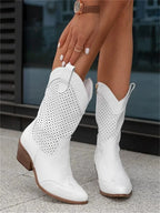 Women's Orthopaedic Boots | Western Style, Breathable, Cushioned Comfort 9