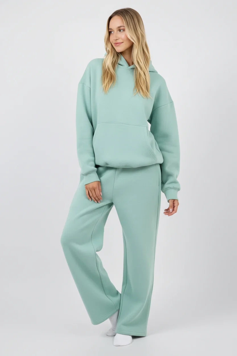 Women's Oversized Hoodie and Jogger Set | Soft Cotton, Casual Comfort 11