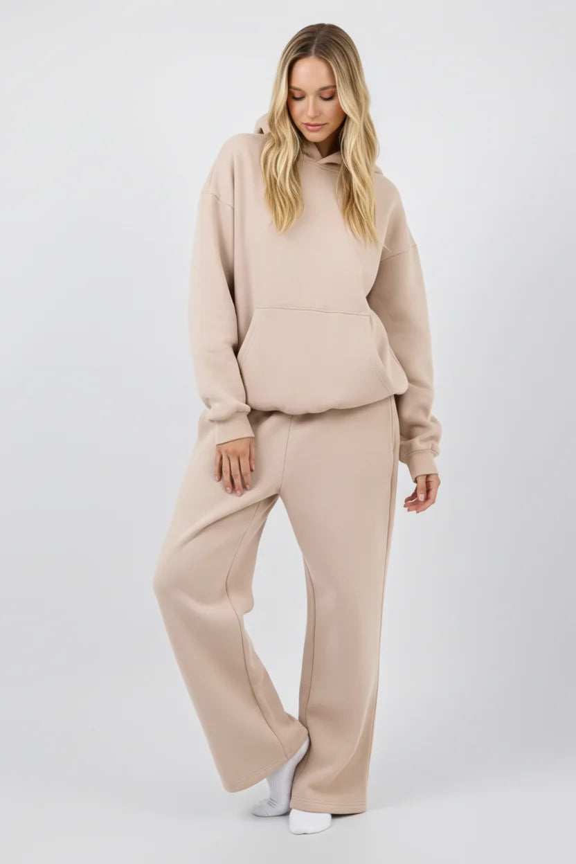 Women's Oversized Hoodie and Jogger Set | Soft Cotton, Casual Comfort 14